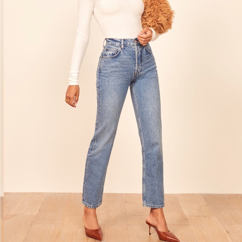 Reformation Cynthia High Relaxed Jeans
